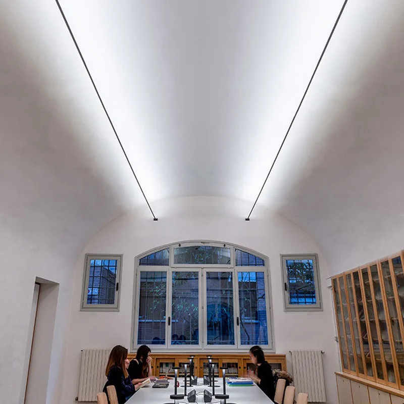 Foyer Lighting Wall Decor - Modern Black White Linear Wall Lamp