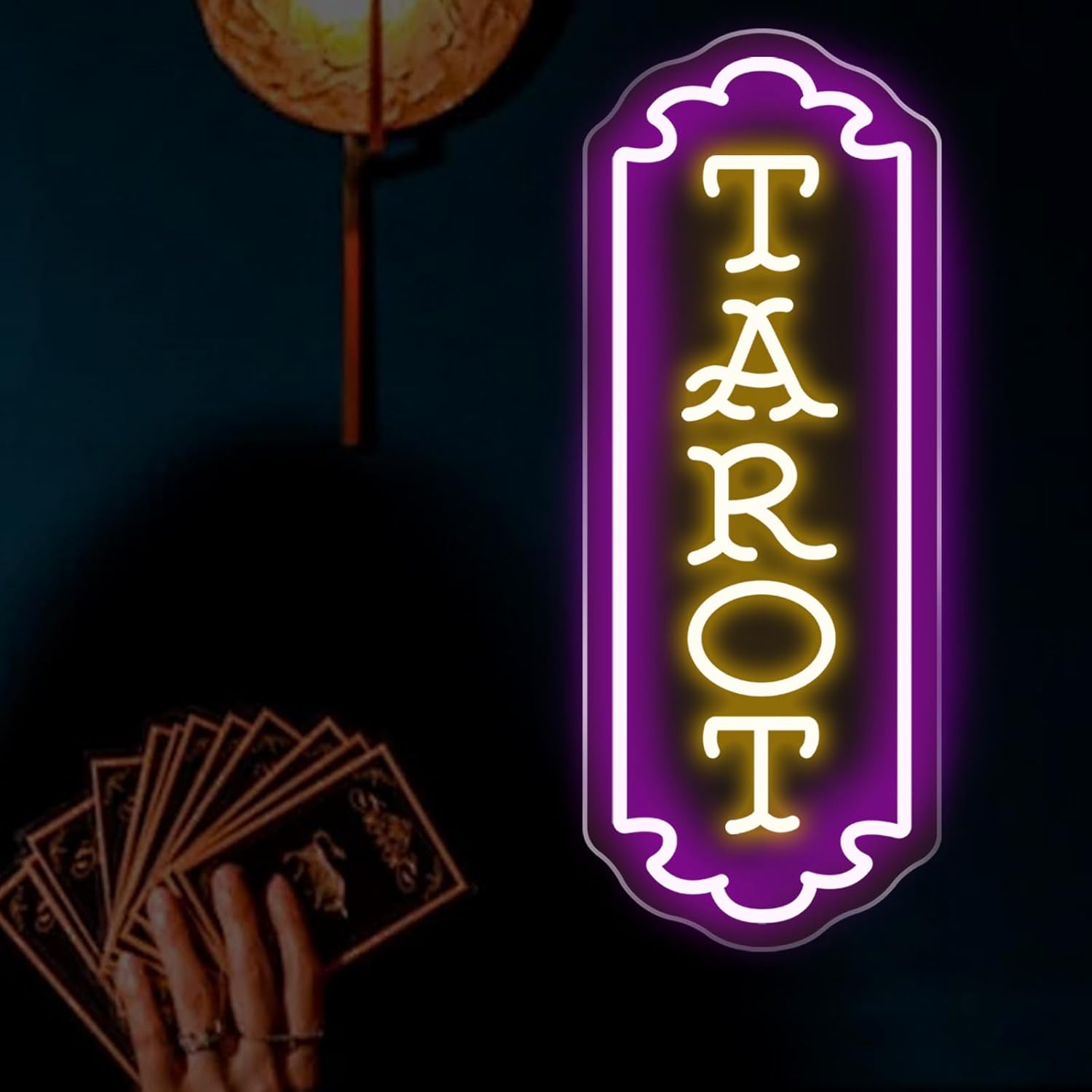 Lighting Decor For Room - Tarot Neon Sign USB Powered Mystical
