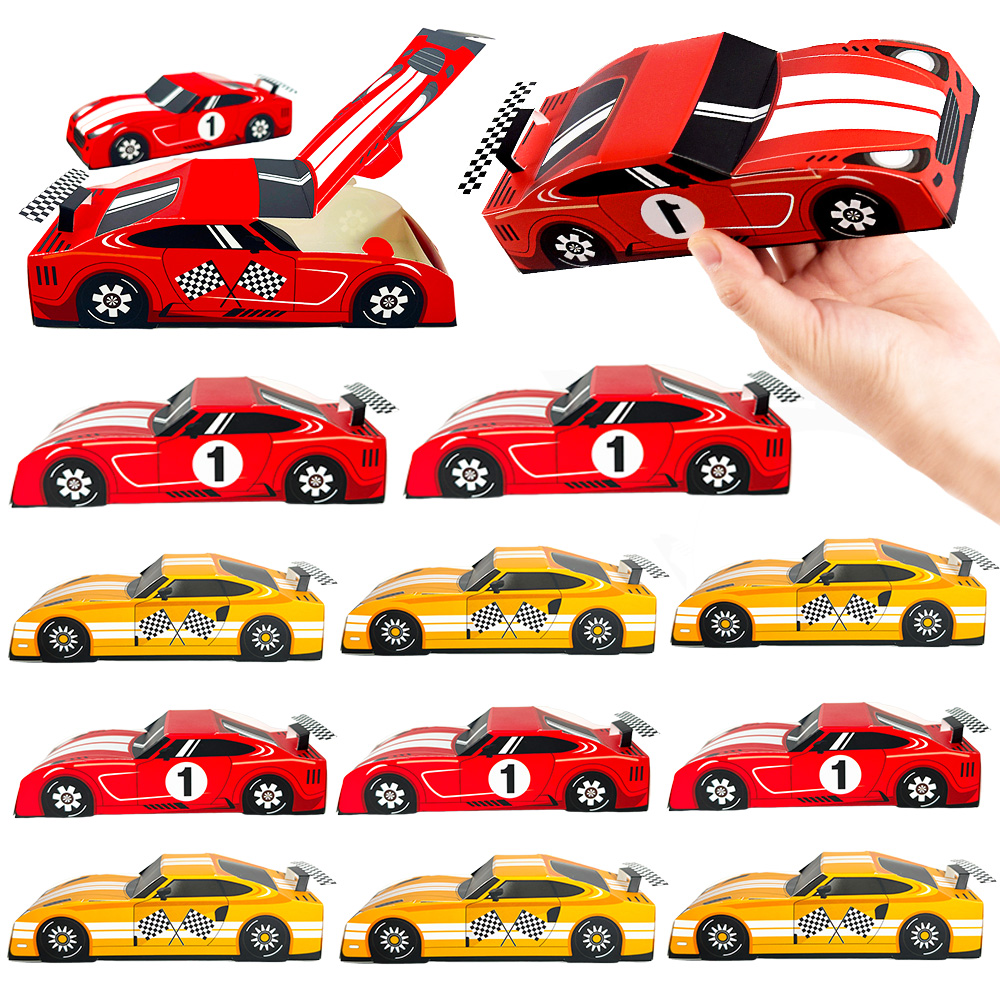 Lighting Mcqueen Decor - 10/20/30pcs Racing Car Theme Gift Box