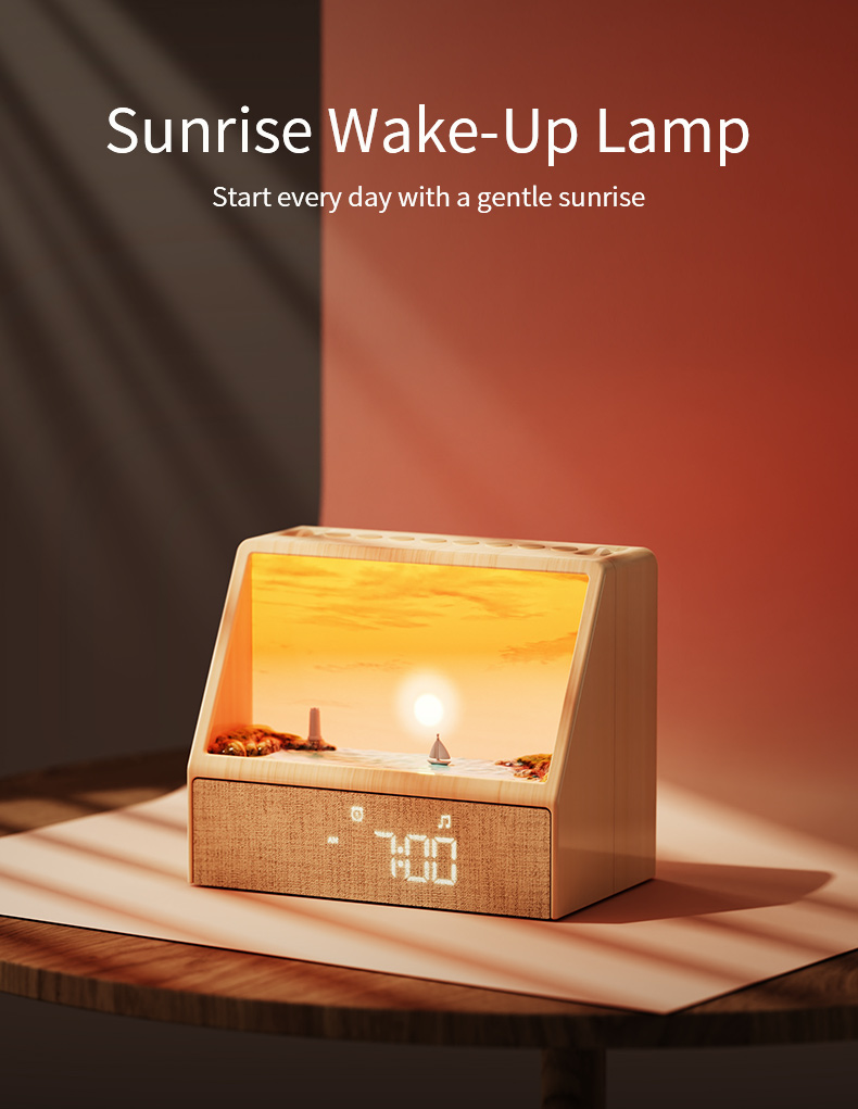 Lightings Decoration - Star Projector Sunset Lamp Portable Bedside