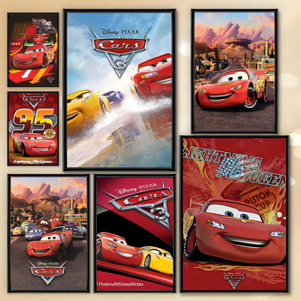 Lighting Mcqueen Decor - Disney Cars Lightning McQueen Poster HD