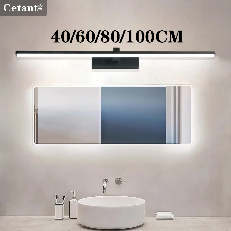 Foyer Lighting Wall Decor - LED Wall Lamp 40/80/100cm Modern Mirror