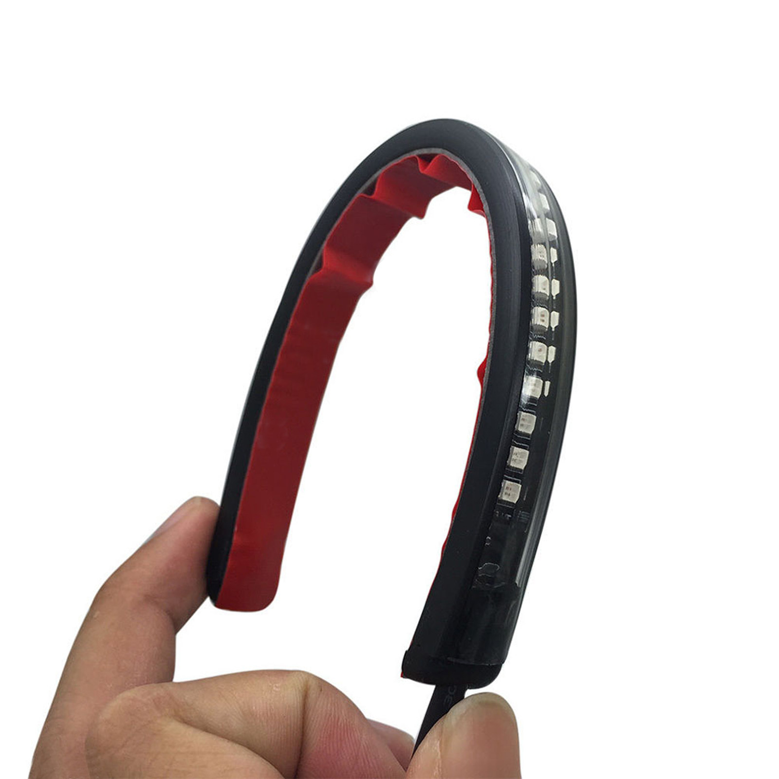 Ambient Led Strip - 32Smd 3528 Red Waterproof Universal Flexible