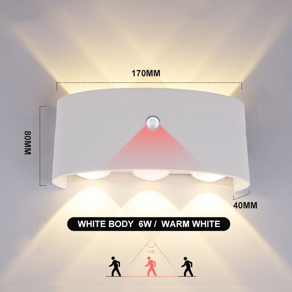 Foyer Lighting Wall Decor - PIR Motion Sensor Wall Lamp AC85-265V