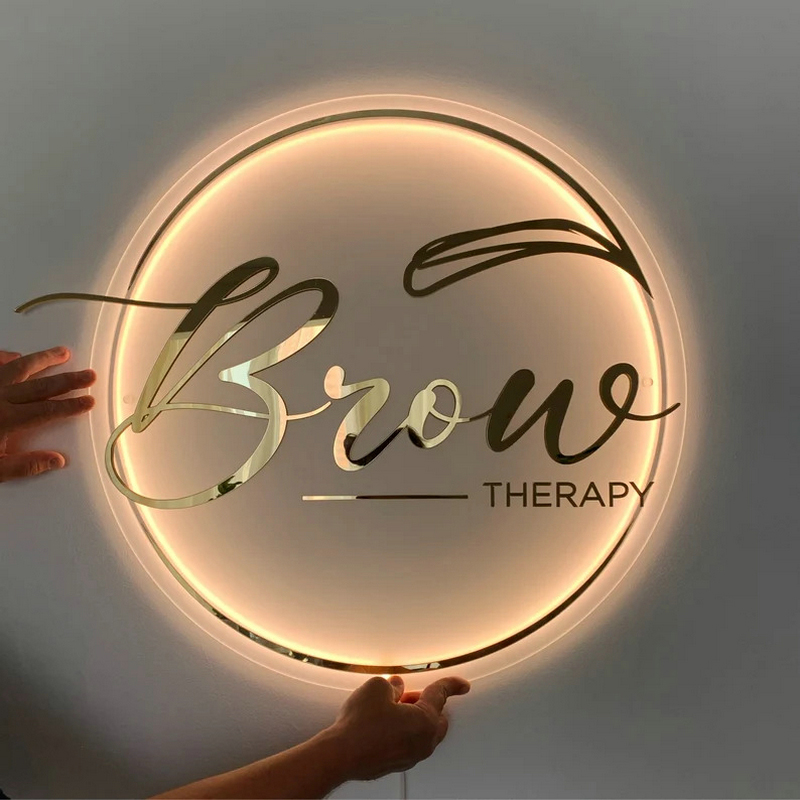 Lighting Decor Company - Custom Business Logo 3D Acrylic Signs