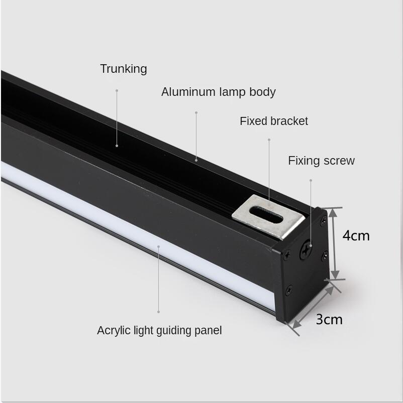 Modern Black LED Wall Lamp for - Foyer Lighting Wall Decor recension och pris