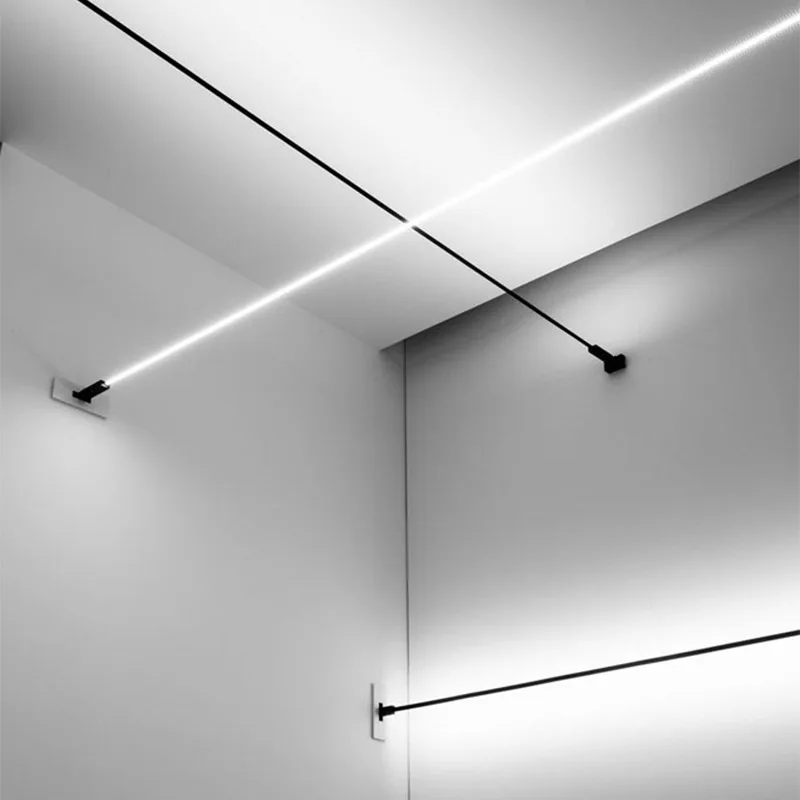 Modern Black White Linear Wall - Foyer Lighting Wall Decor recension och pris