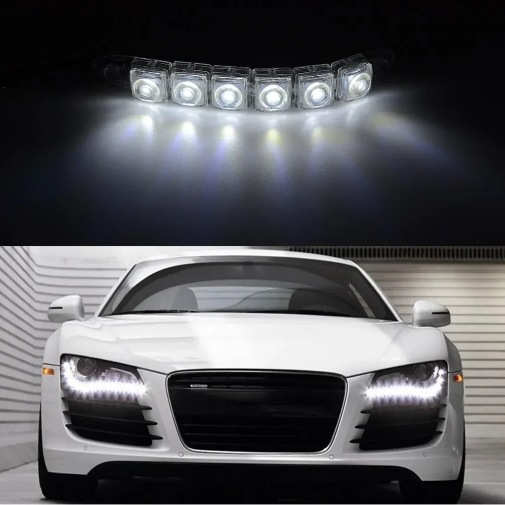 2PCS LED Waterproof DRL Light  - Ambient Led Strip recension och pris
