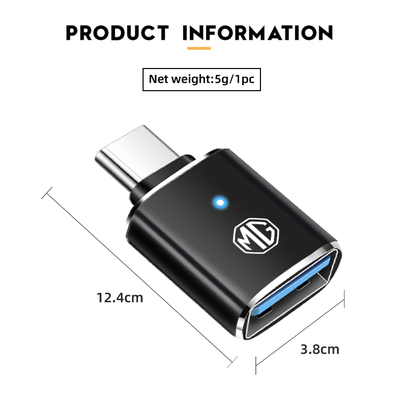 Car LED Type C To USB 3.0 Adap - Lighting Interior Decor recension och pris