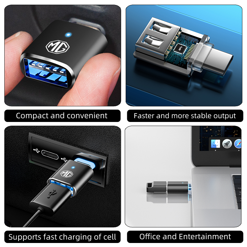 Car LED Type C To USB 3.0 Adap - Lighting Interior Decor recension och pris