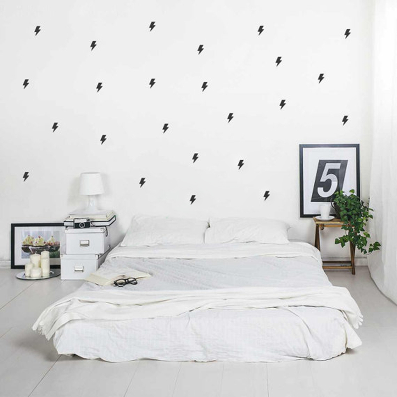 Tiny lightnings pattern wall d - Lighting Mcqueen Decor recension och pris