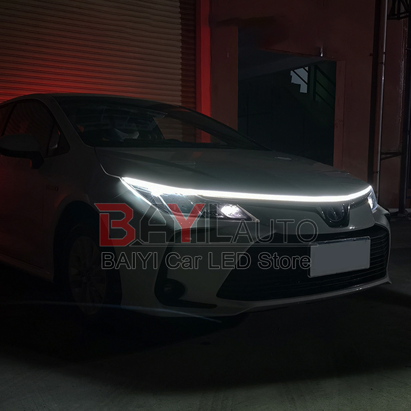 12V White Car Hood Light Strip - Ambient Led Strip recension och pris