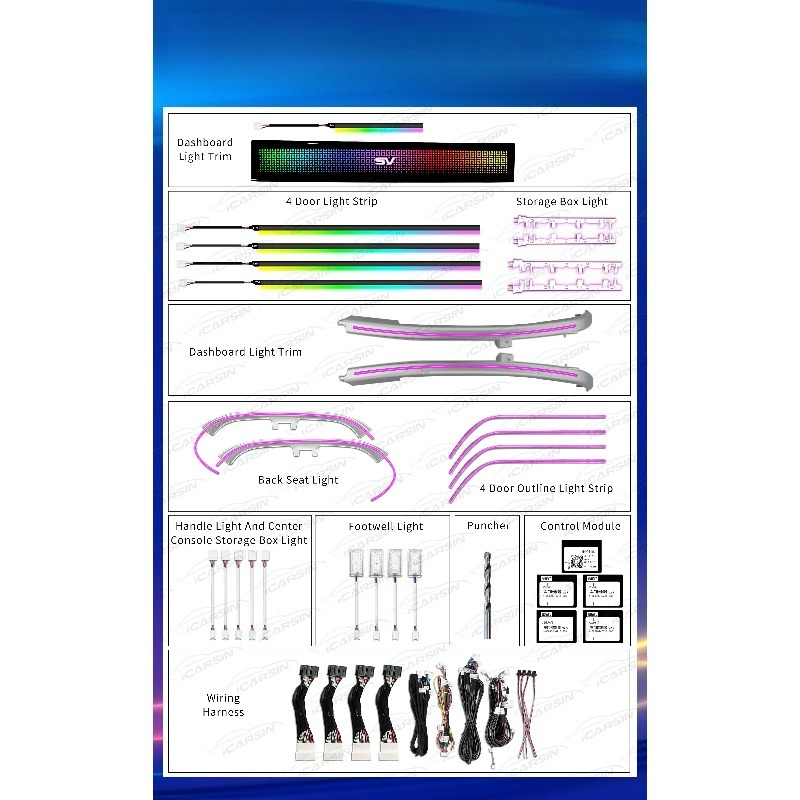 RGB Symphony Atmosphere Light  - Lighting Interior Decor recension och pris