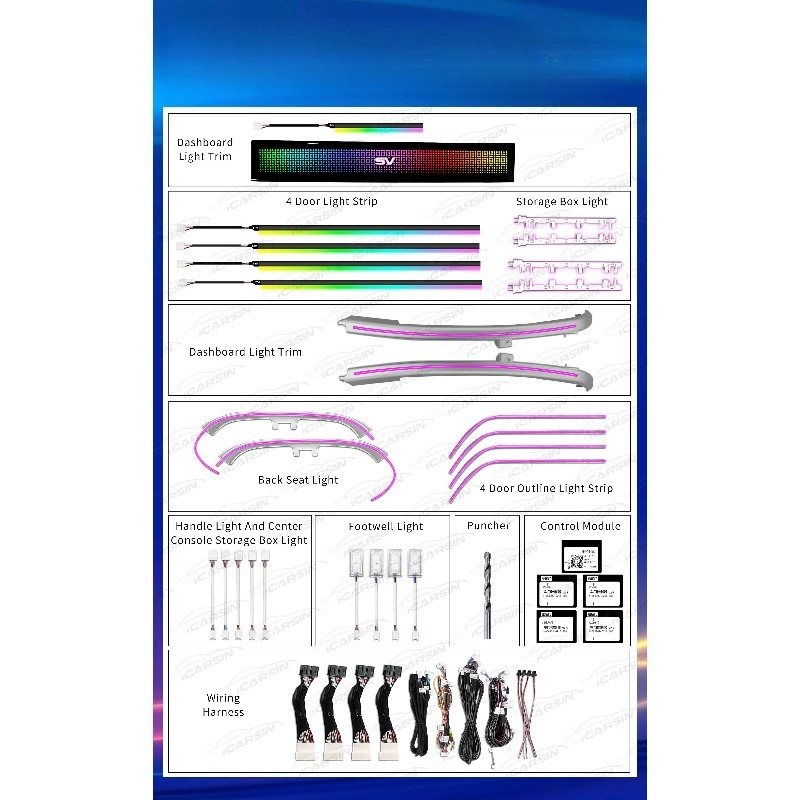 RGB Symphony Atmosphere Light  - Lighting Interior Decor recension och pris