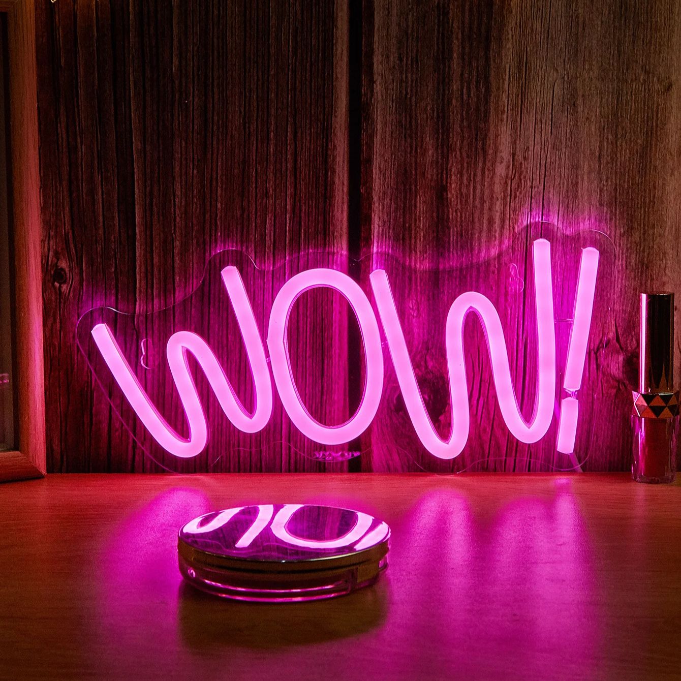 Chi-buy LED Neon WOW  USB Powe - Lighting Decor Wow recension och pris
