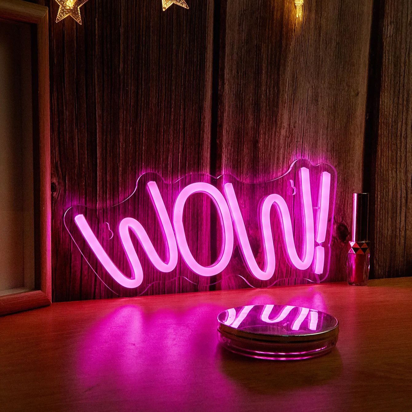 Chi-buy LED Neon WOW  USB Powe - Lighting Decor Wow recension och pris