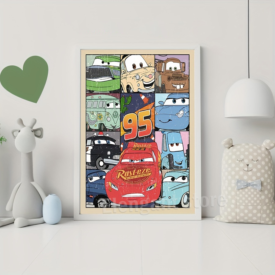 Cars Characters Lightning McQu - Lighting Mcqueen Decor recension och pris