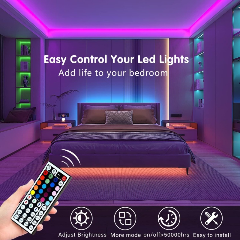 DC 5V USB LED Strip Lights APP - Lighting Decor For Room recension och pris