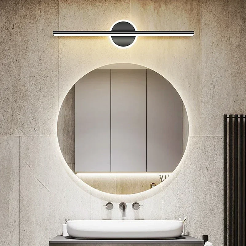 Modern LED Mirror Lamp 40/55cm - Foyer Lighting Wall Decor recension och pris