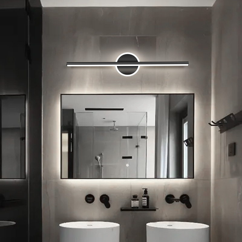 Modern LED Mirror Lamp 40/55cm - Foyer Lighting Wall Decor recension och pris