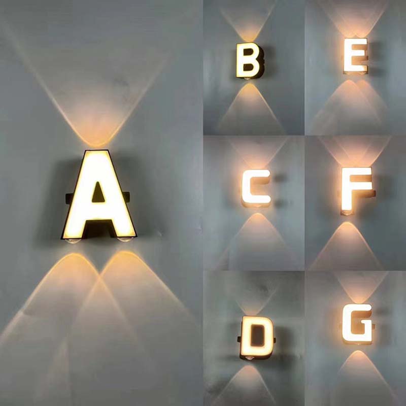 LED Letter Lights Sign 26 Alph - Lighting Decor Company recension och pris