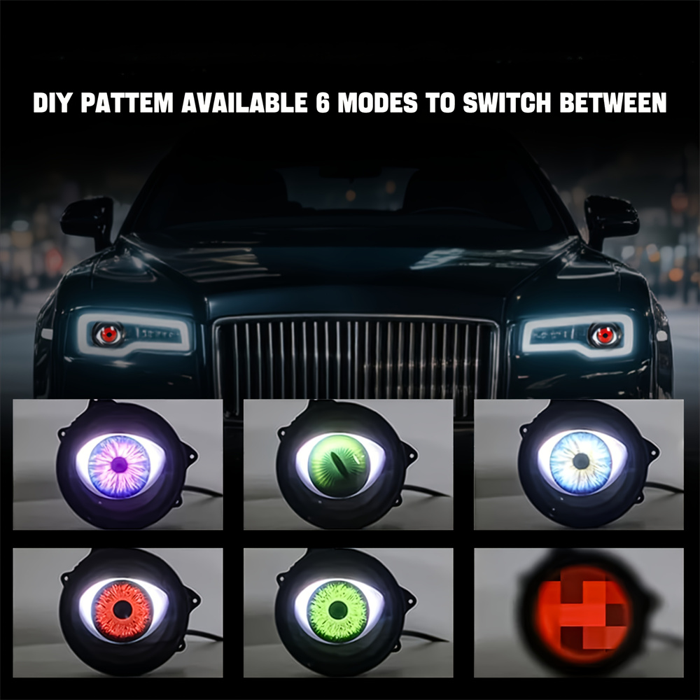  6-Mode Led Dynamic Devil Eye - Lightings Decoration recension och pris