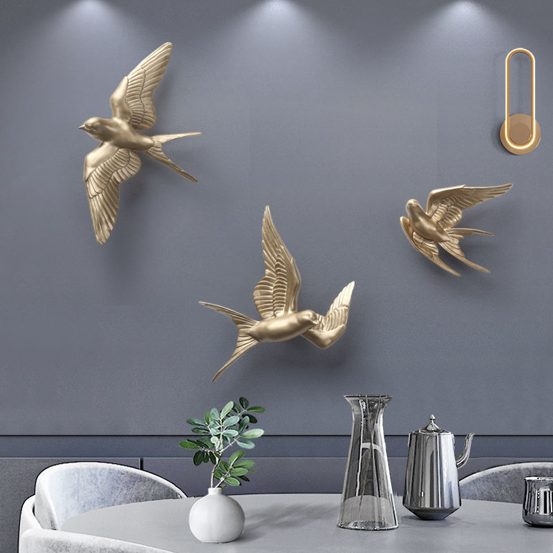 3D Bird Creative Hanging Decor - Foyer Lighting Wall Decor recension och pris