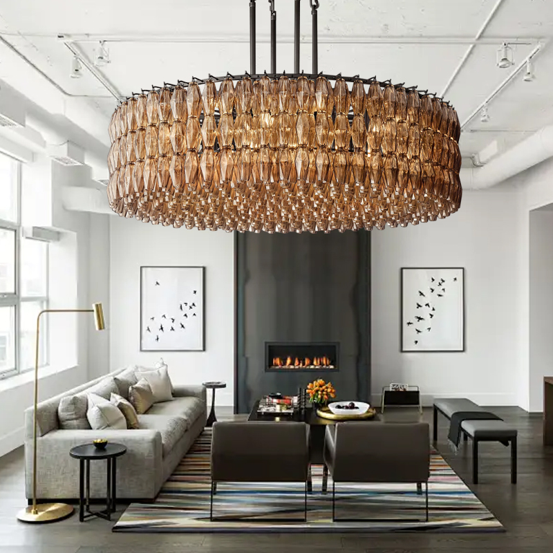 Get This Wow Amber Glass Chand - Lighting Decor Wow recension och pris