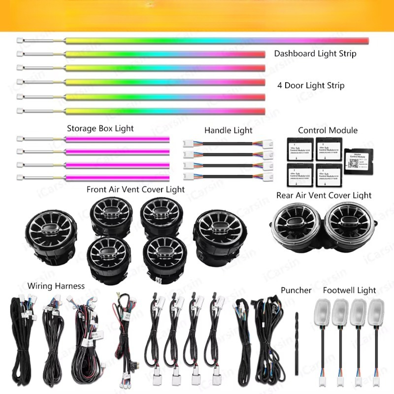 W217 W222 Coupe Dynamic C217 L - Lighting Interior Decor recension och pris