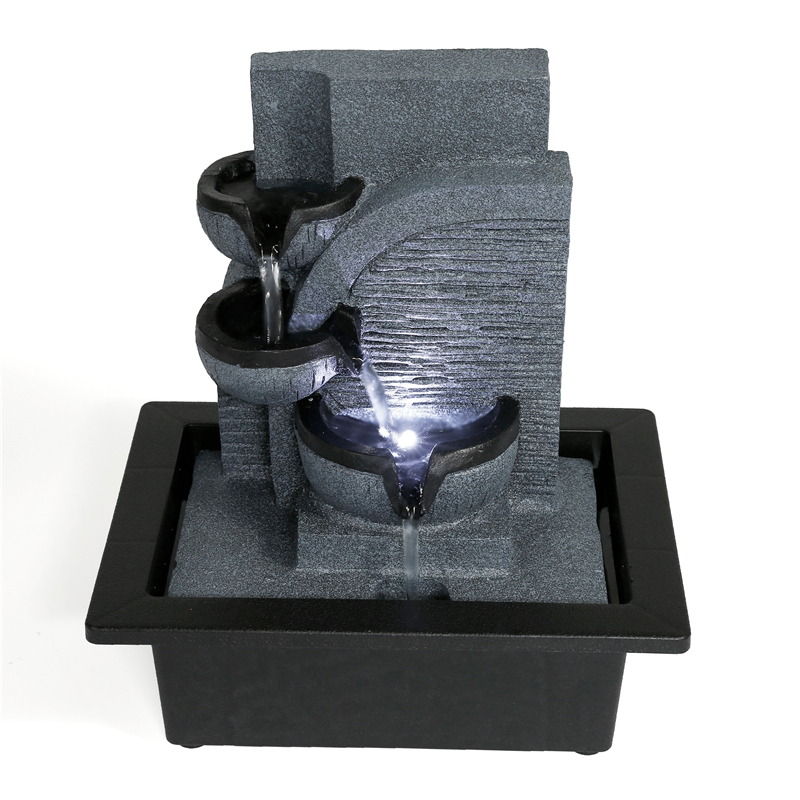Desktop Flowing Water Waterfal - Lighting Decor Company recension och pris