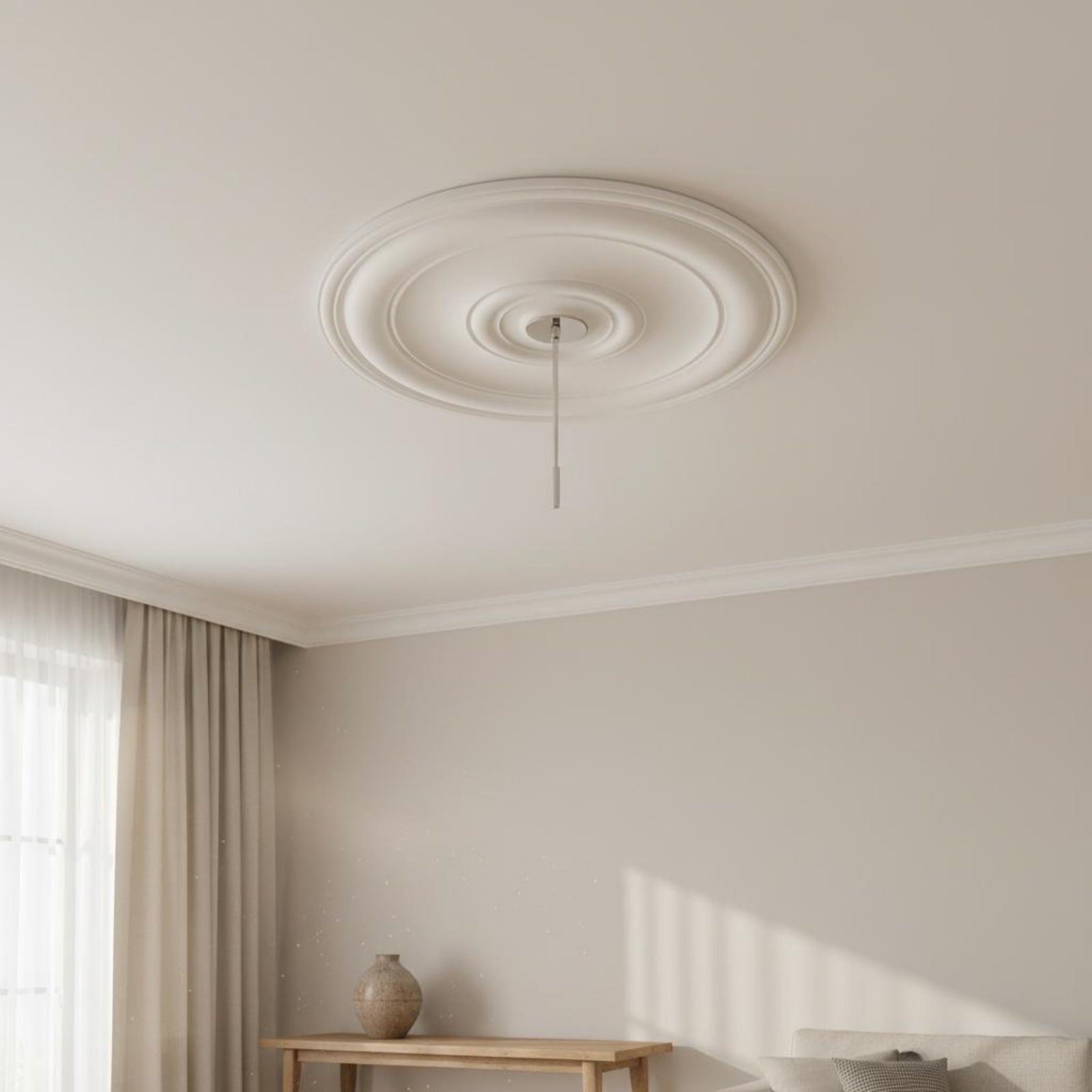 Round Ceiling Medallion Europe - Lighting Interior Decor recension och pris