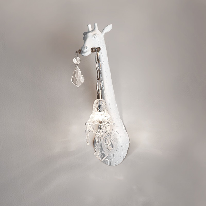 Modern Creative Resin Giraffe  - Foyer Lighting Wall Decor recension och pris