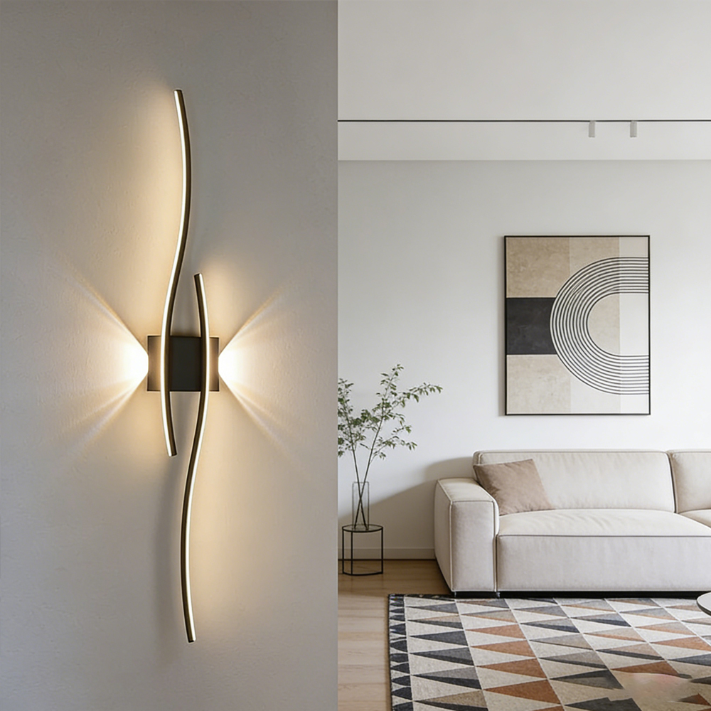 Modern LED Wireless Wall Sconc - Foyer Lighting Wall Decor recension och pris
