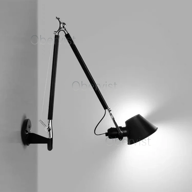 Italian Long Arm LED Wall Lamp - Foyer Lighting Wall Decor recension och pris
