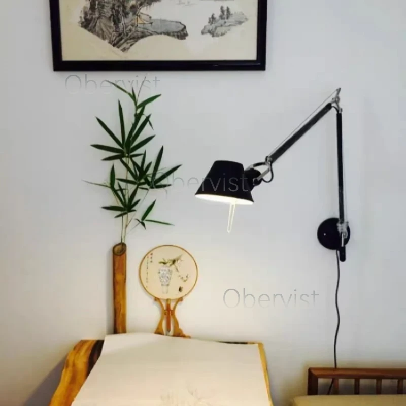 Italian Long Arm LED Wall Lamp - Foyer Lighting Wall Decor recension och pris