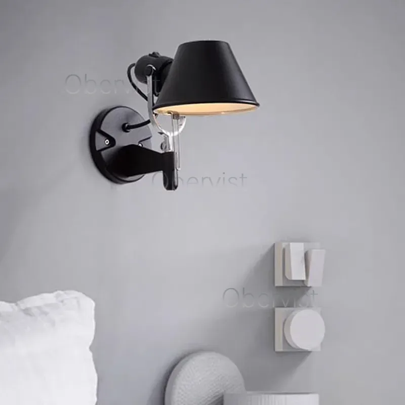 Italian Long Arm LED Wall Lamp - Foyer Lighting Wall Decor recension och pris