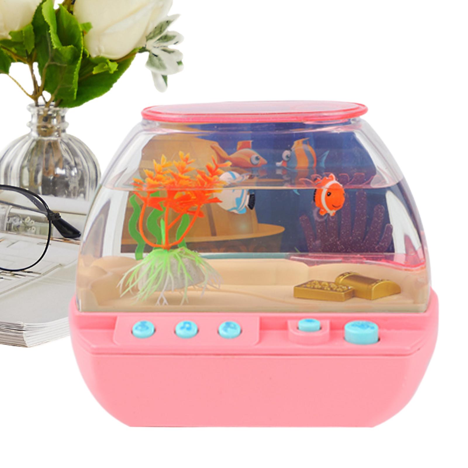 Toy Fish Tank Home Decoration  - Lighting Decor For Room recension och pris
