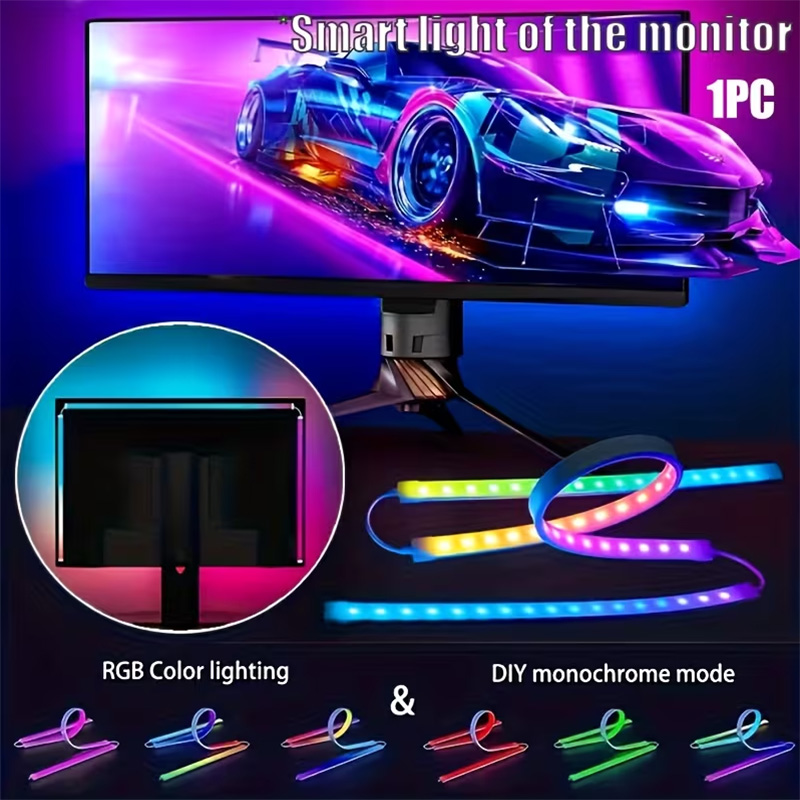 RGB Gaming Lights Strip Monito - Ambient Led Strip recension och pris