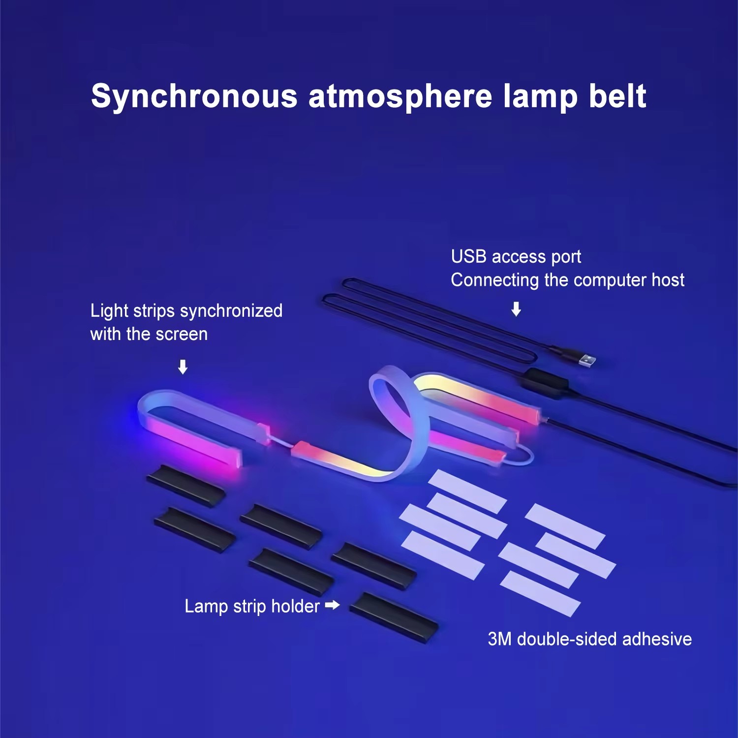 RGB Gaming Lights Strip Monito - Ambient Led Strip recension och pris