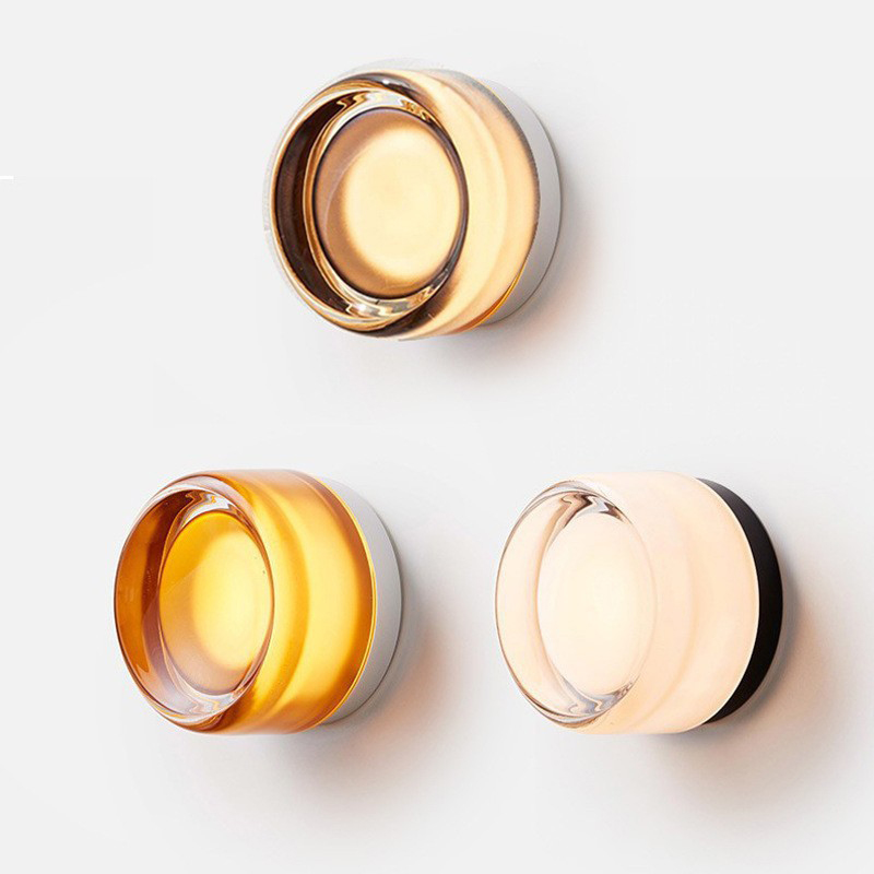 Modern Round Glass Wall Lamps  - Foyer Lighting Wall Decor recension och pris