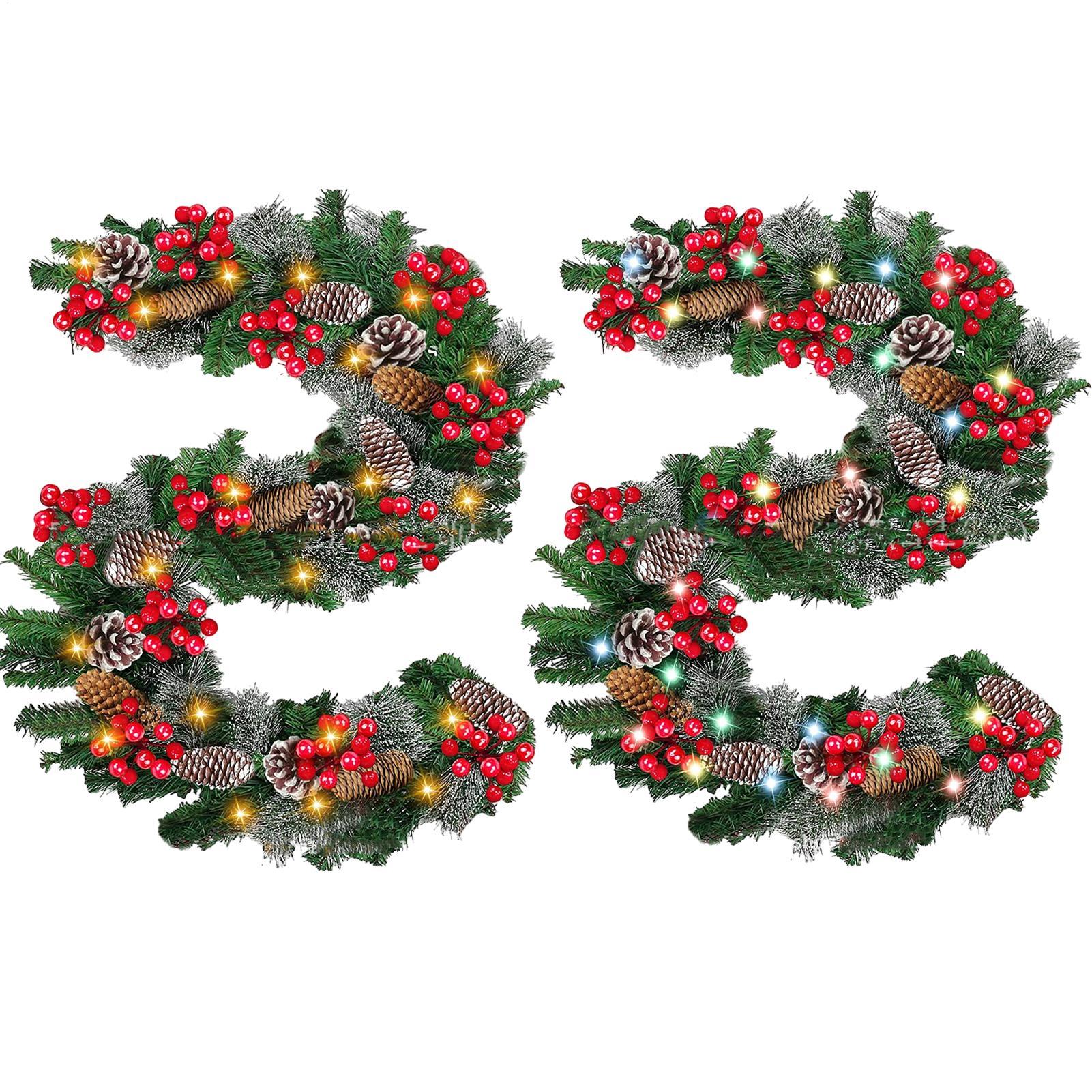 Lighted Christmas Garland Wate - Lighting Decor Company recension och pris