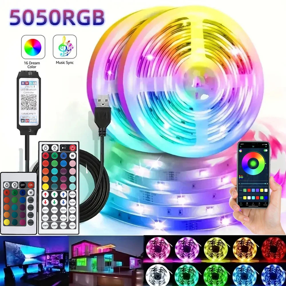 Smart RGB LED Gaming Light Str - Ambient Led Strip recension och pris