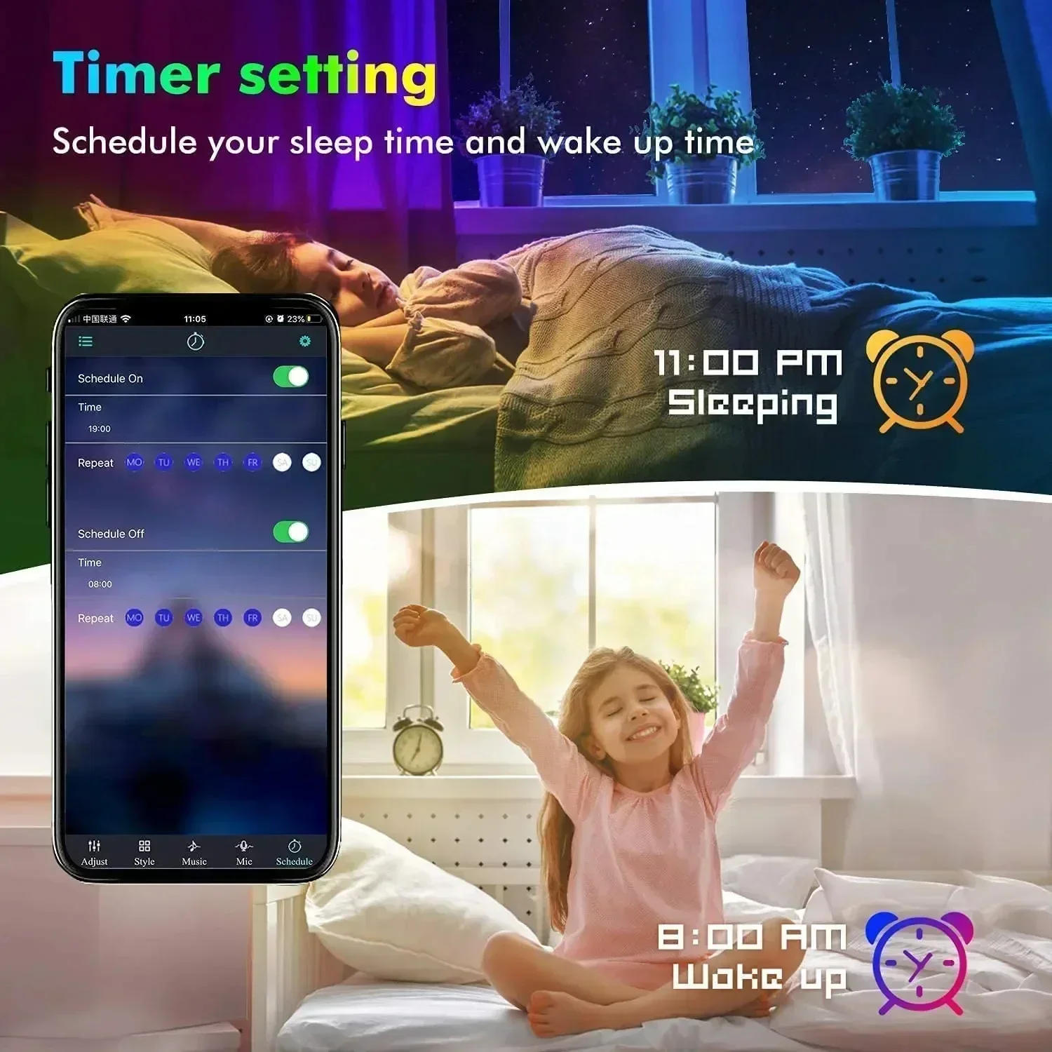 Smart RGB LED Gaming Light Str - Ambient Led Strip recension och pris