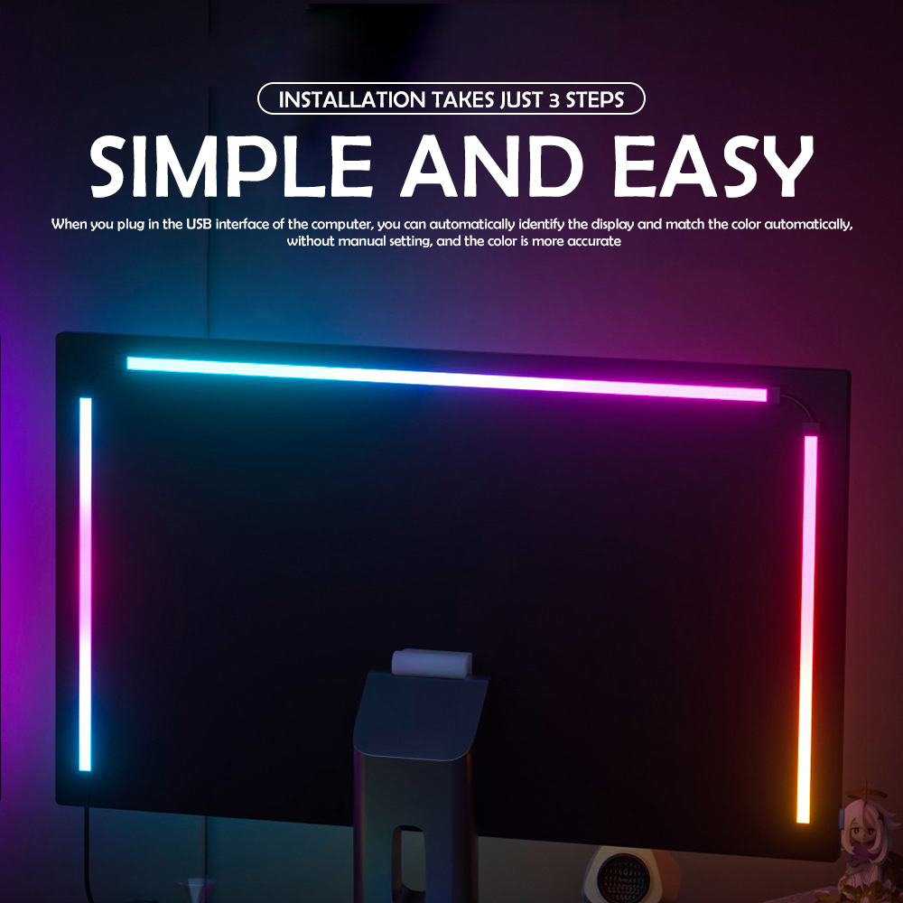 RGB Gaming Lights Strip Monito - Philips Bulb Hue recension och pris