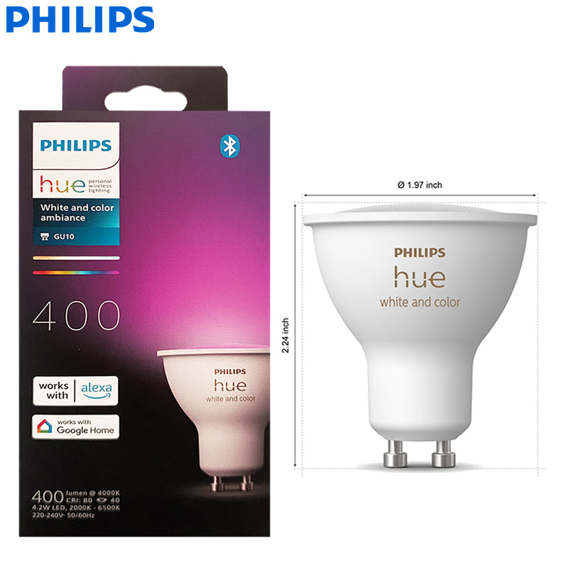 Philips Hue GU10 Smart LED Spo - Philips Bulb Hue recension och pris