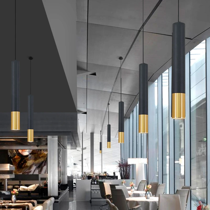 Modern LED Long Tube Pendant L - Lighting Decor Company recension och pris