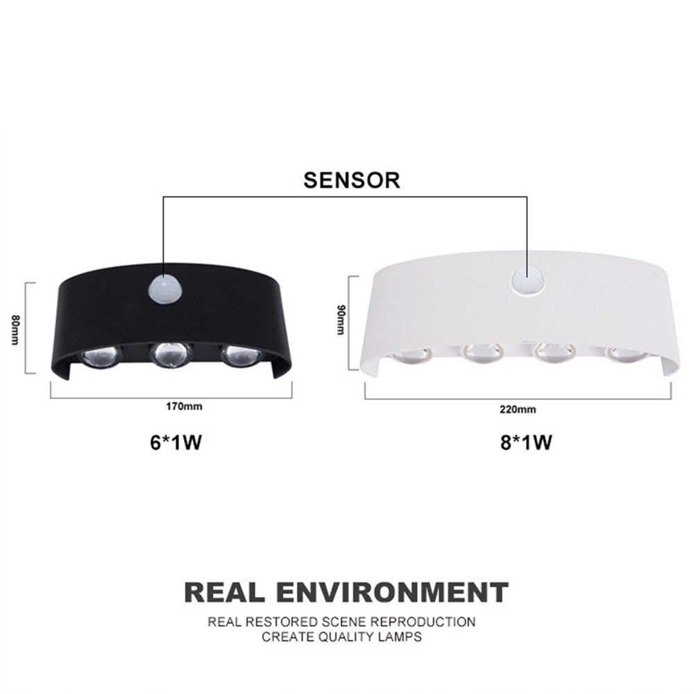 PIR Motion Sensor Wall Lamp AC - Foyer Lighting Wall Decor recension och pris