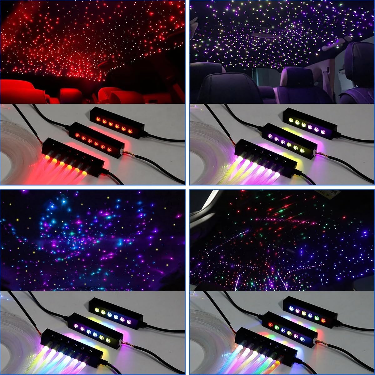 RGB Fiber Optic Star Ceiling L - Lighting Interior Decor recension och pris