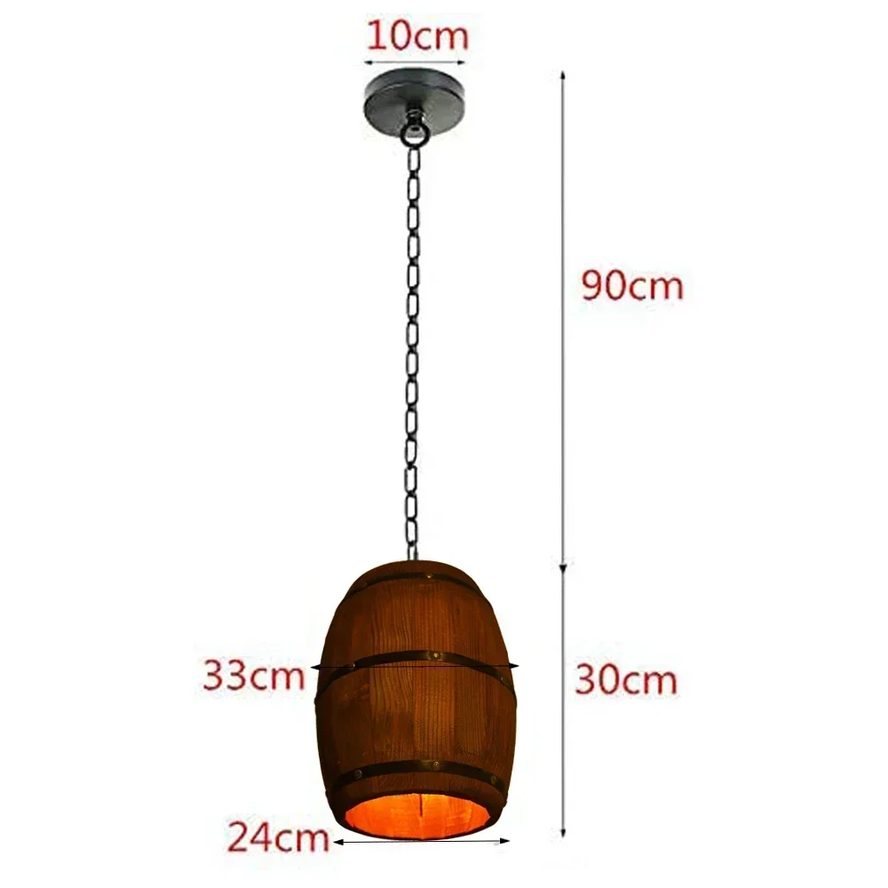 Rustic Lamp Vintage Chandelier - Lighting Decor For Room recension och pris