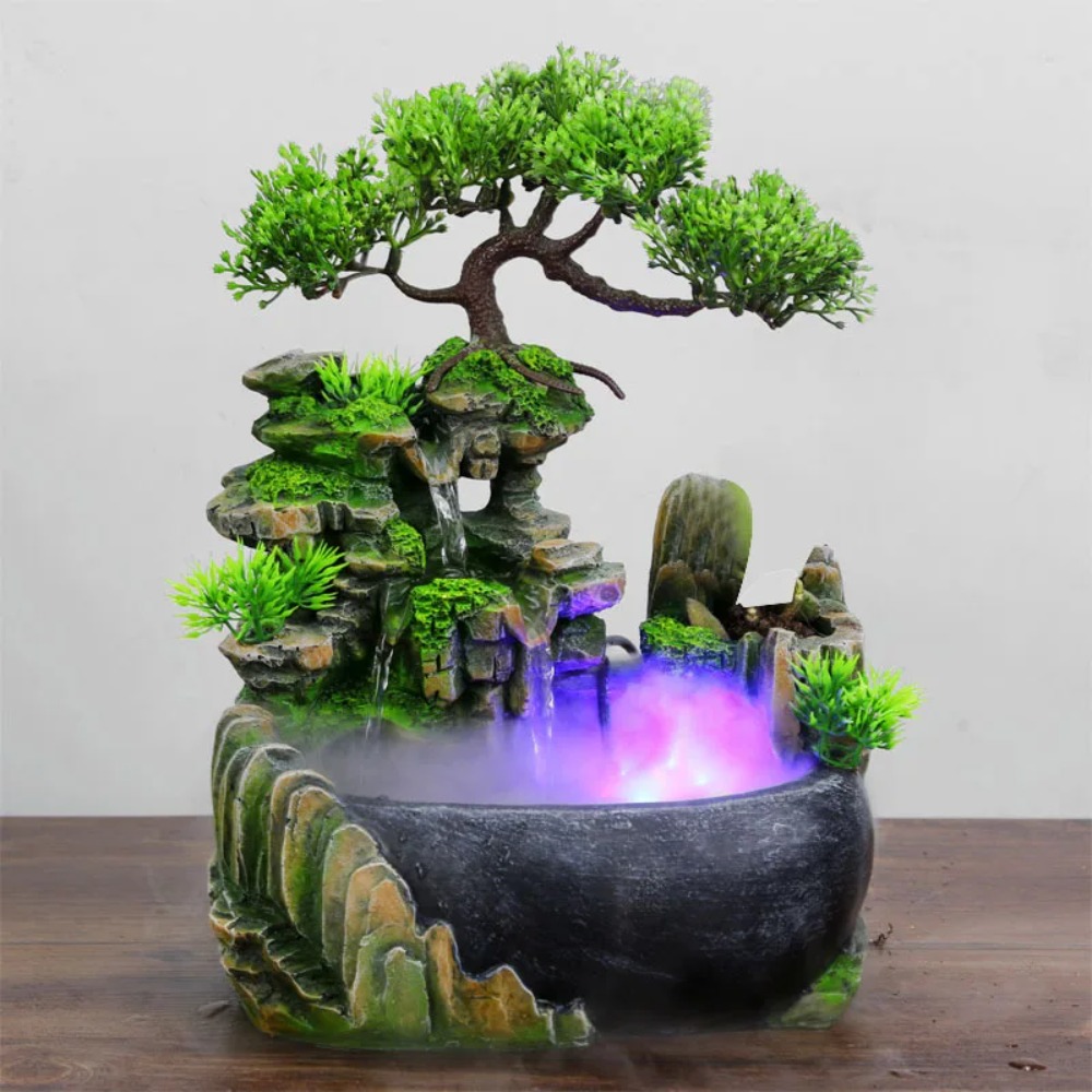 Wealth Feng Shui Waterfall Fou - Lighting Decor Company recension och pris